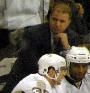 If you or anyone you know have seen this man behind your player, contact the front office immediately.  (Photo by "Dan4th Nicholas", via Wikimedia Commons; altered by author)